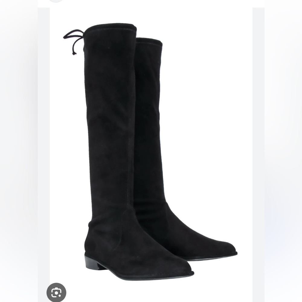 Stuart Weitzman Black Size 7 Kneezie Boots -Authentic.
